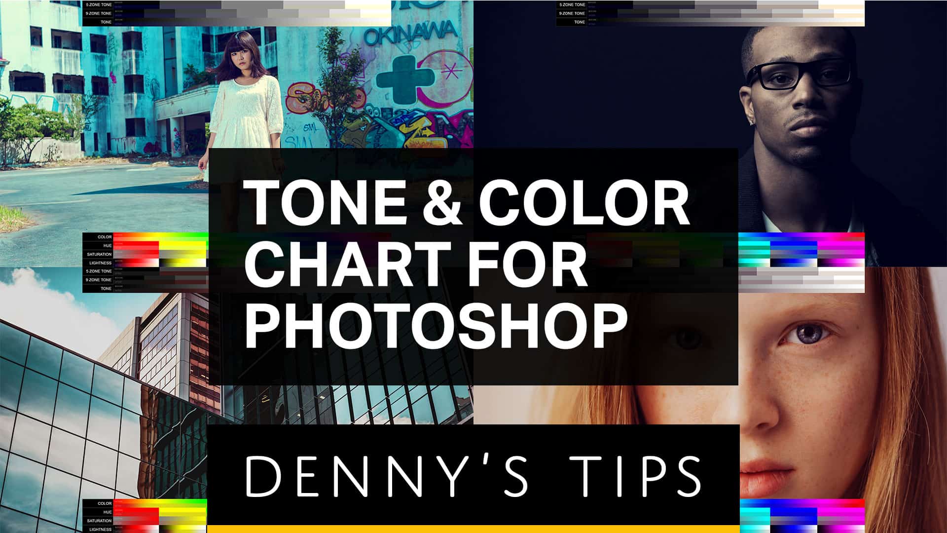 Photoshop Color Grading Chart - Denny's Tips